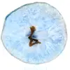 piedra de ágata azul de brasil - 0