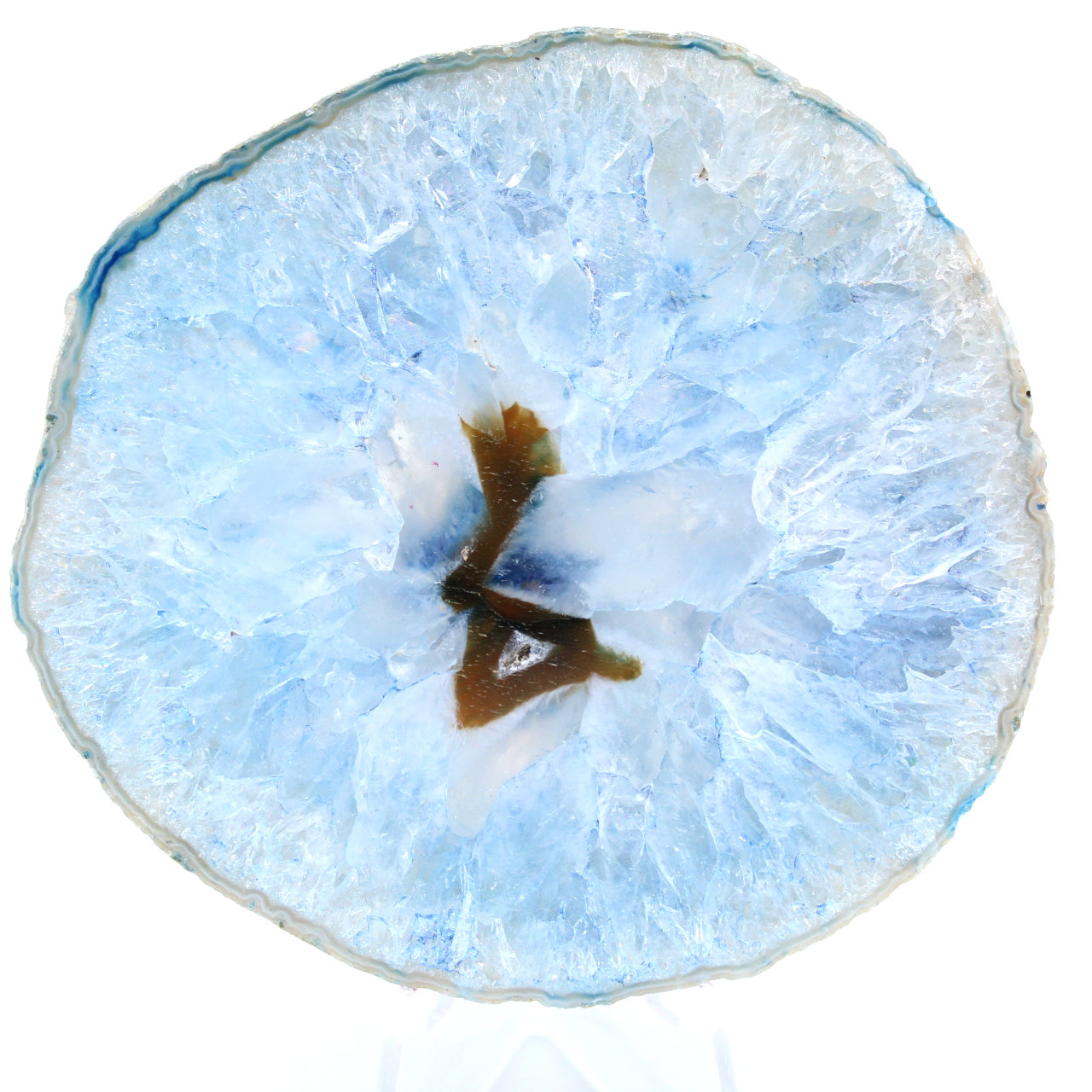 piedra de ágata azul de brasil