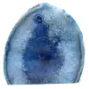 Piedra decorativa de ágata azul - 0