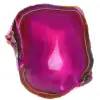 piedra de ágata rosa - 0