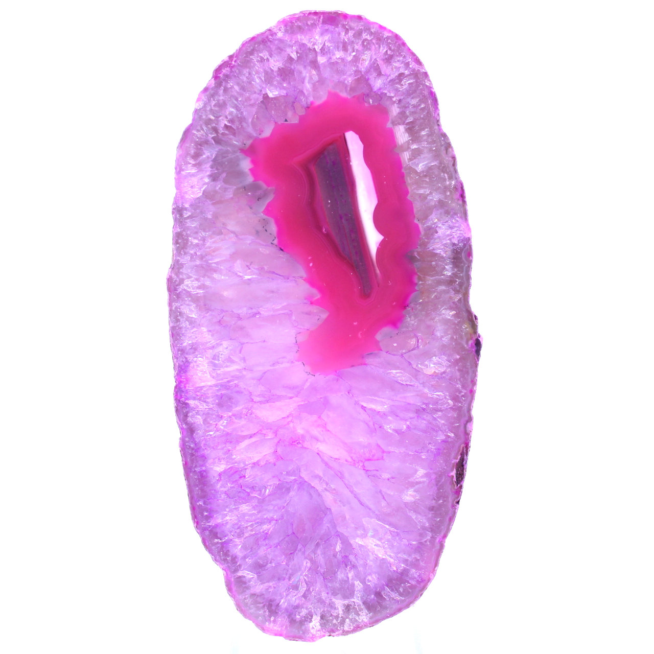 Adorno de ágata rosa