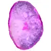 piedra de ágata rosa - 0