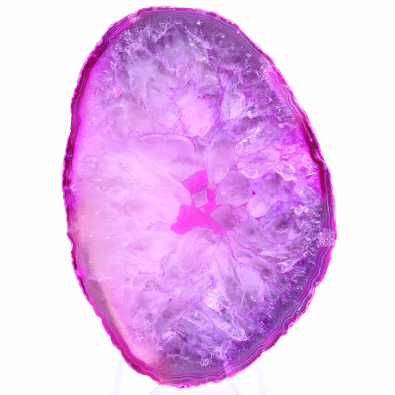 piedra de ágata rosa