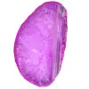 Rebanada de ágata rosa ornamental - 0
