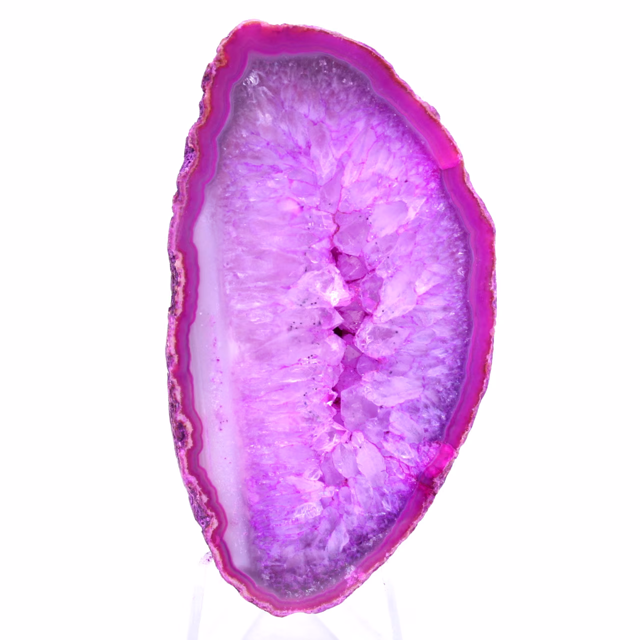 Adorno de ágata rosa