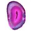 Piedra decorativa en ágata rosa - 0