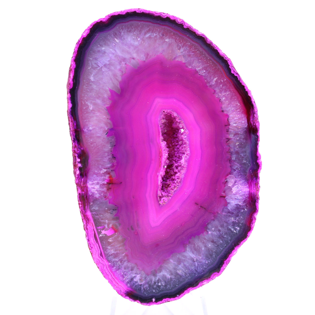Piedra decorativa en ágata rosa