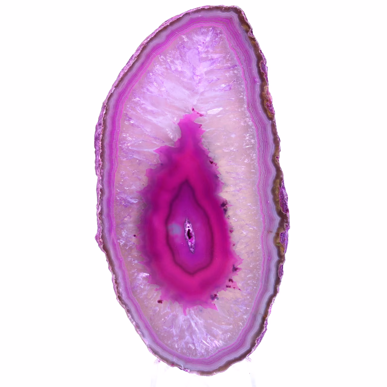 piedra de ágata rosa