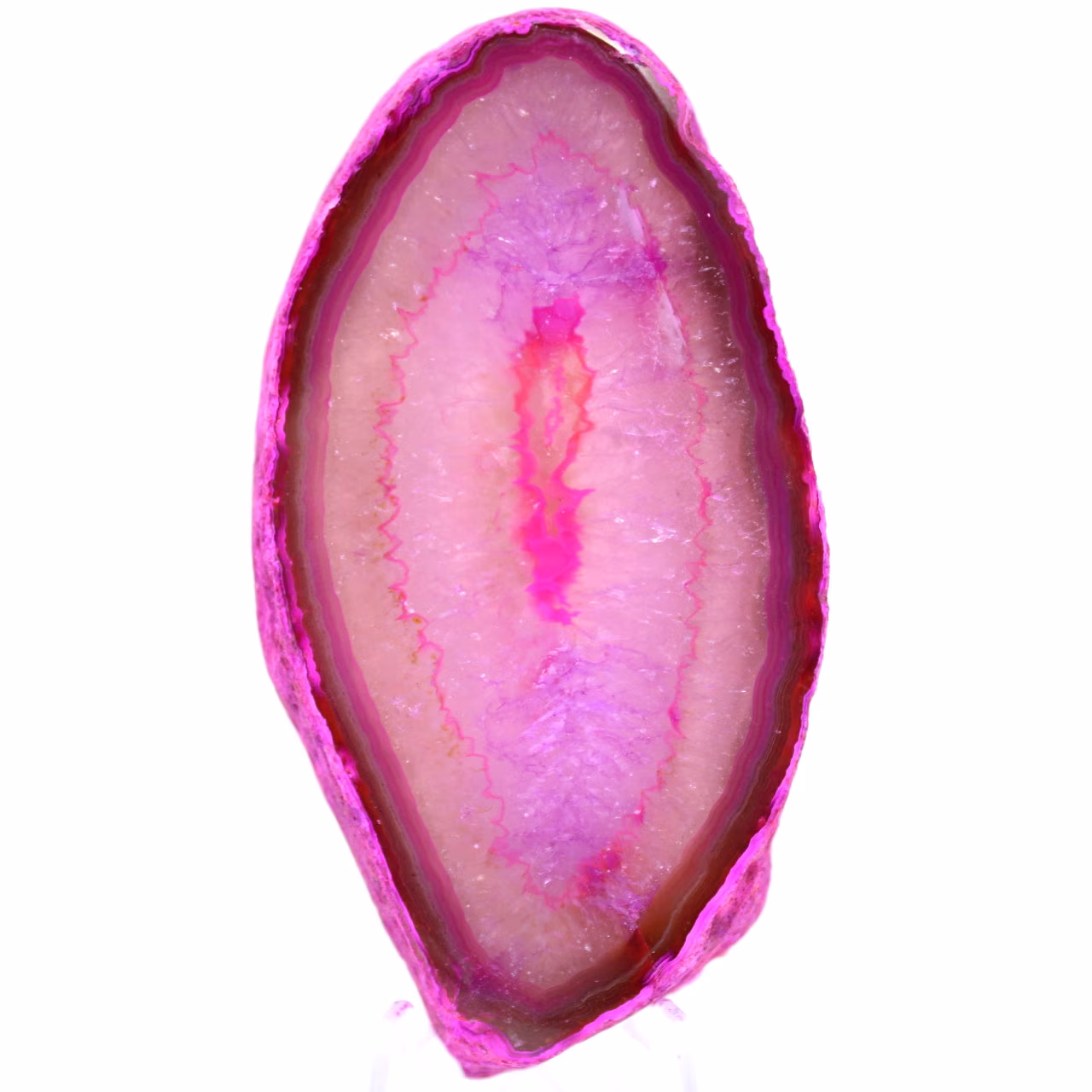 piedra de ágata rosa de brasil