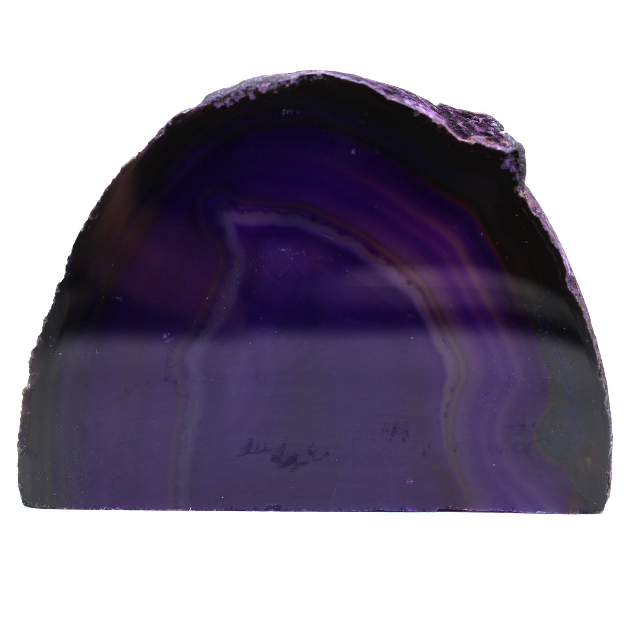 piedra de ágata morada