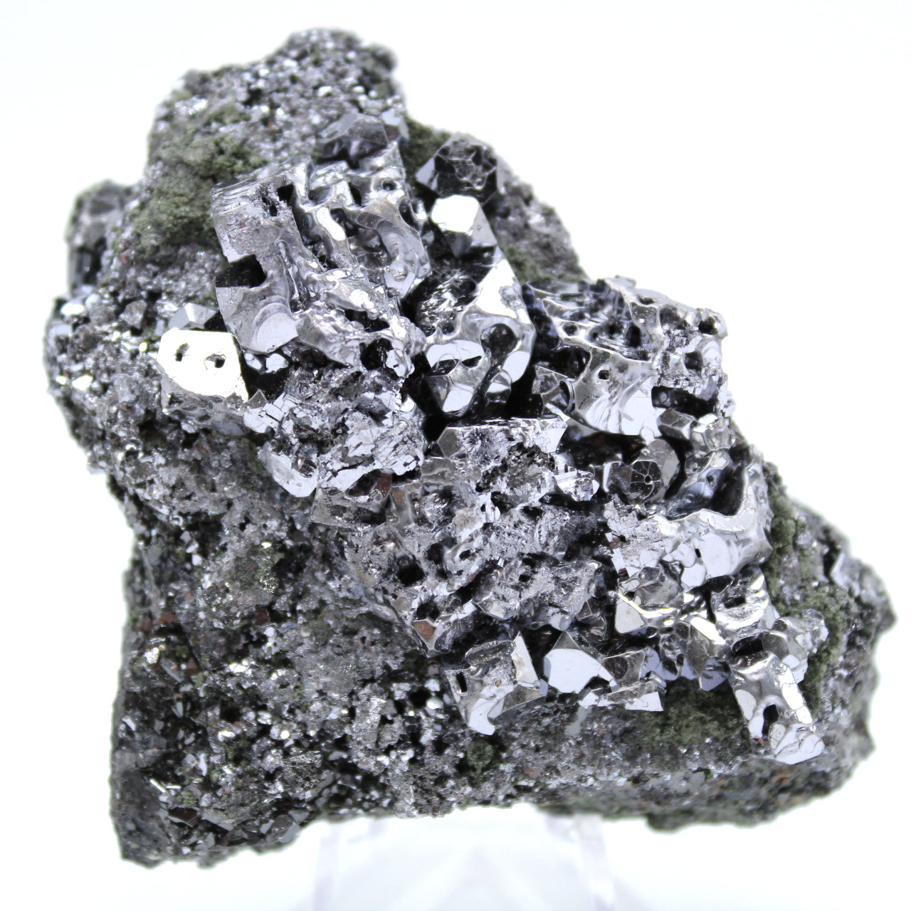 Cristalización de esfalerita y galena