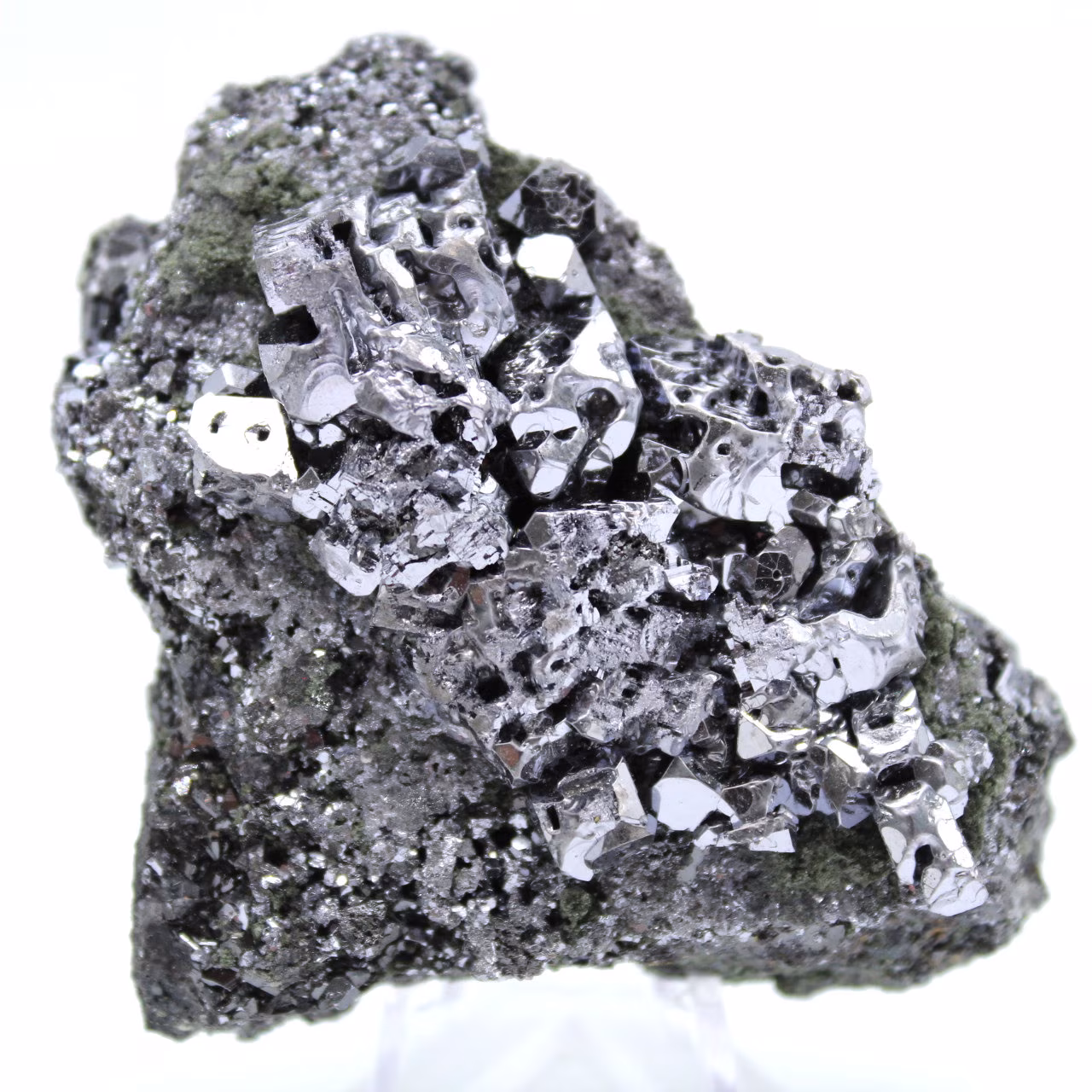 Cristalización de esfalerita y galena