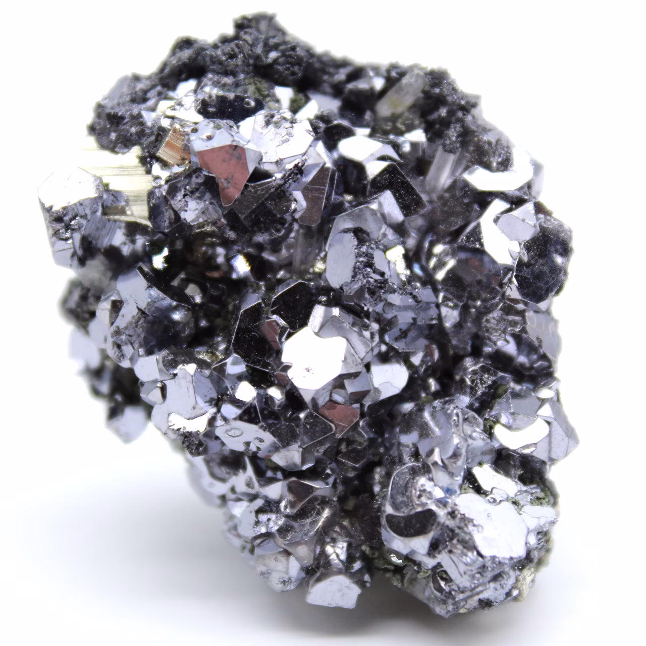 Piedra esfalerita y galena