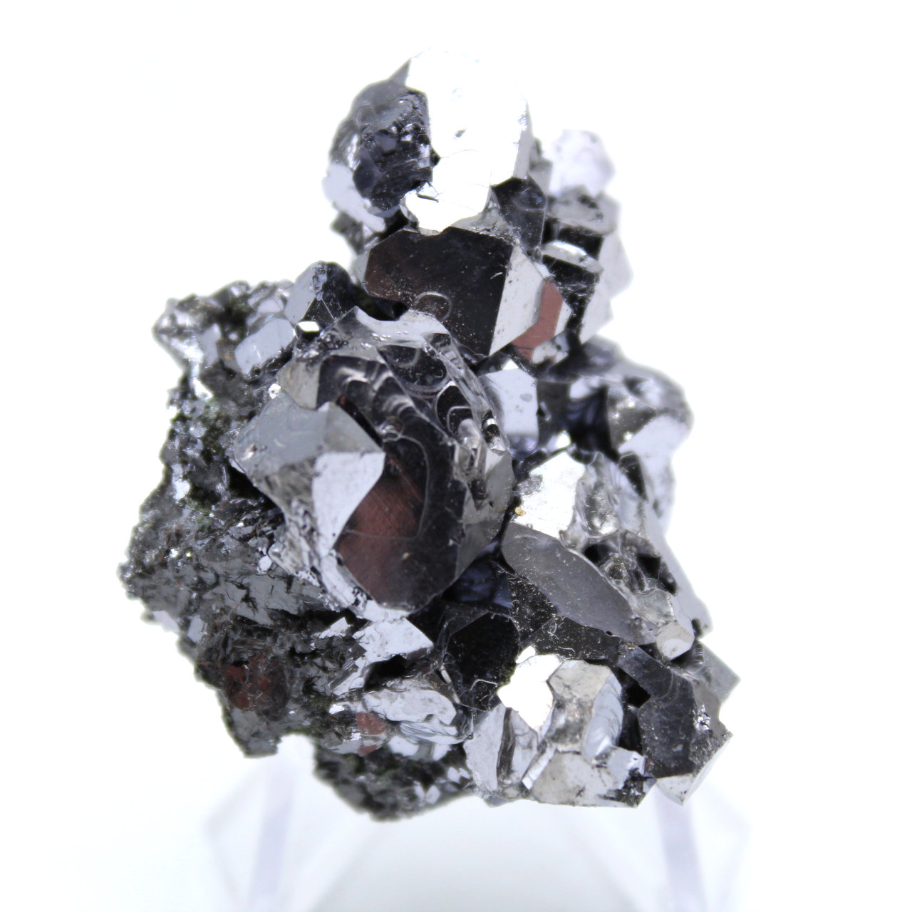 Piedra esfalerita y galena