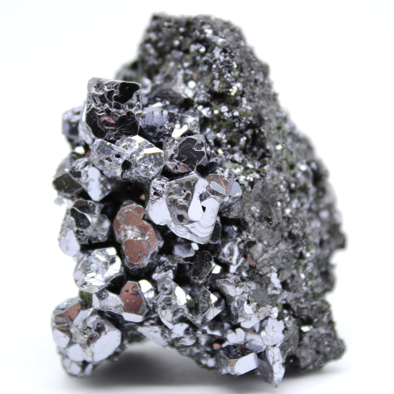 Esfalerita y galena en cristales