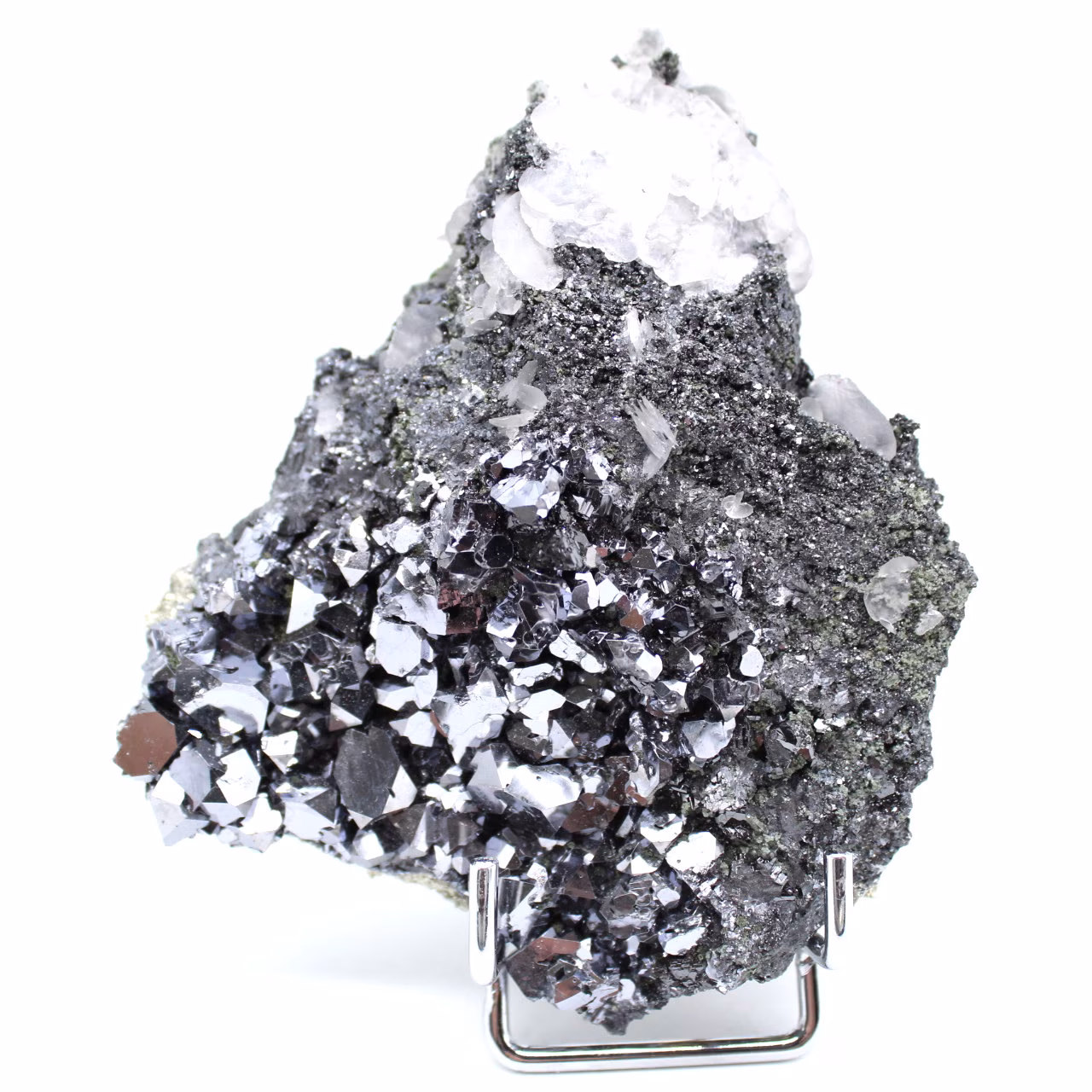 Esfalerita y galena en cristales