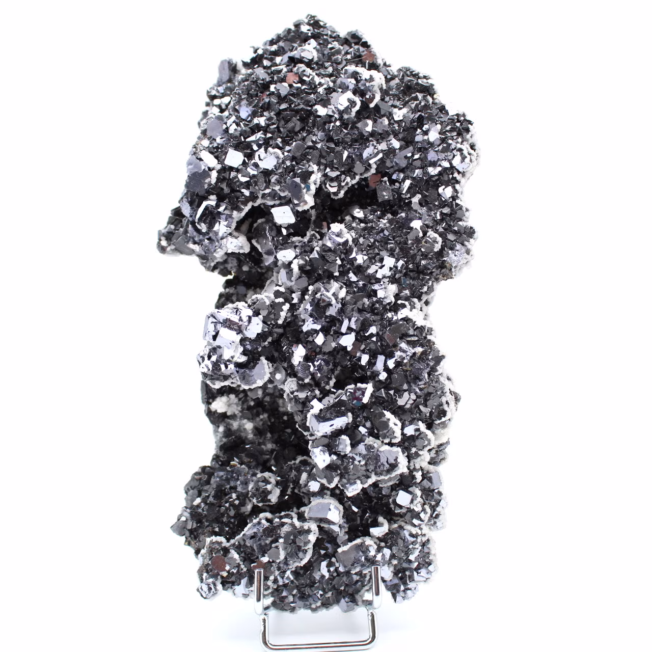 Esfalerita, galena y calcita en cristales
