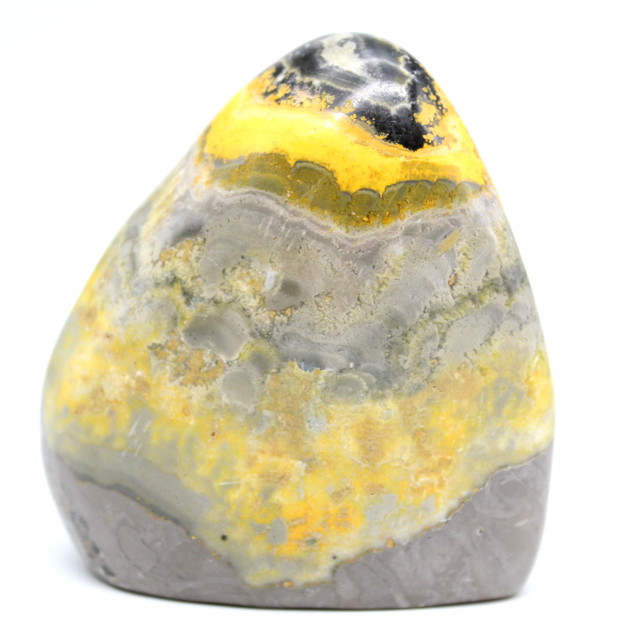 Bumblebee jasper piedra pulida