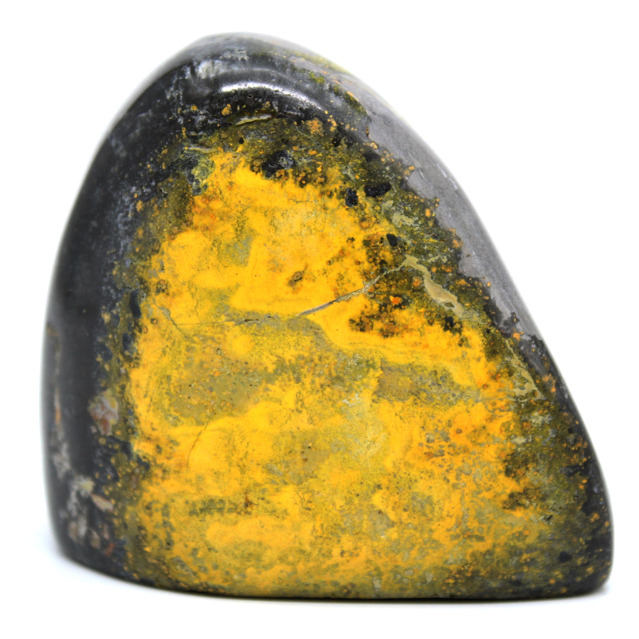 Bumblebee jasper piedra pulida