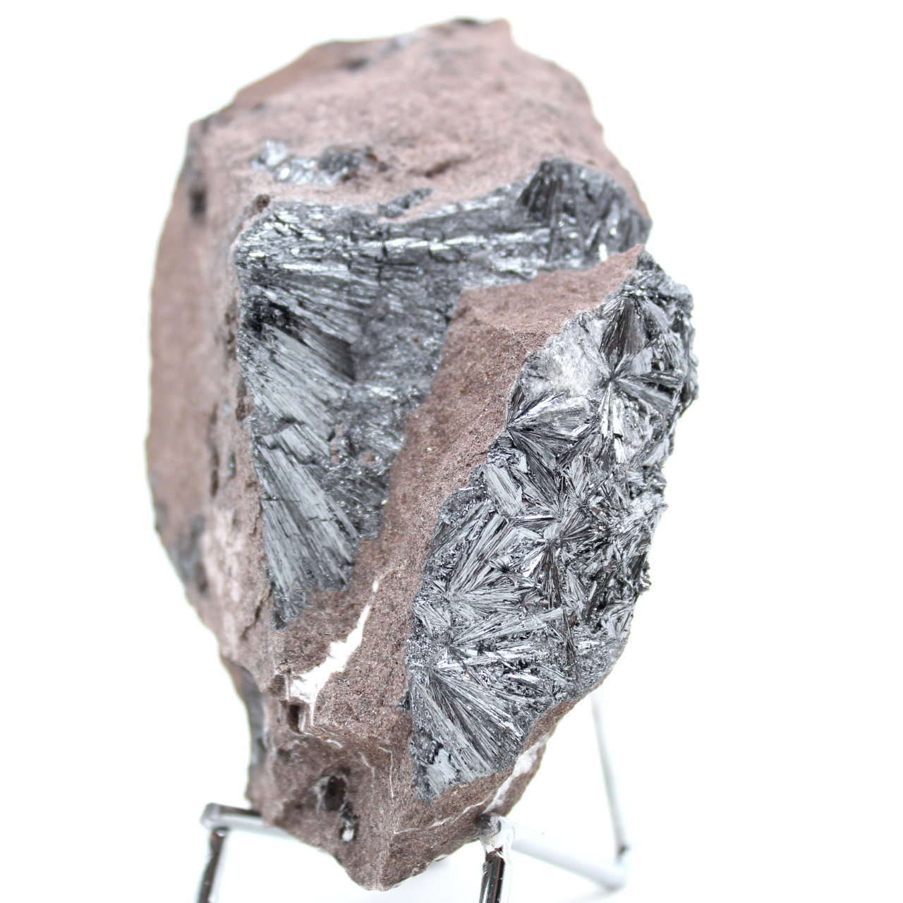 Piedra de pirolusita en bruto