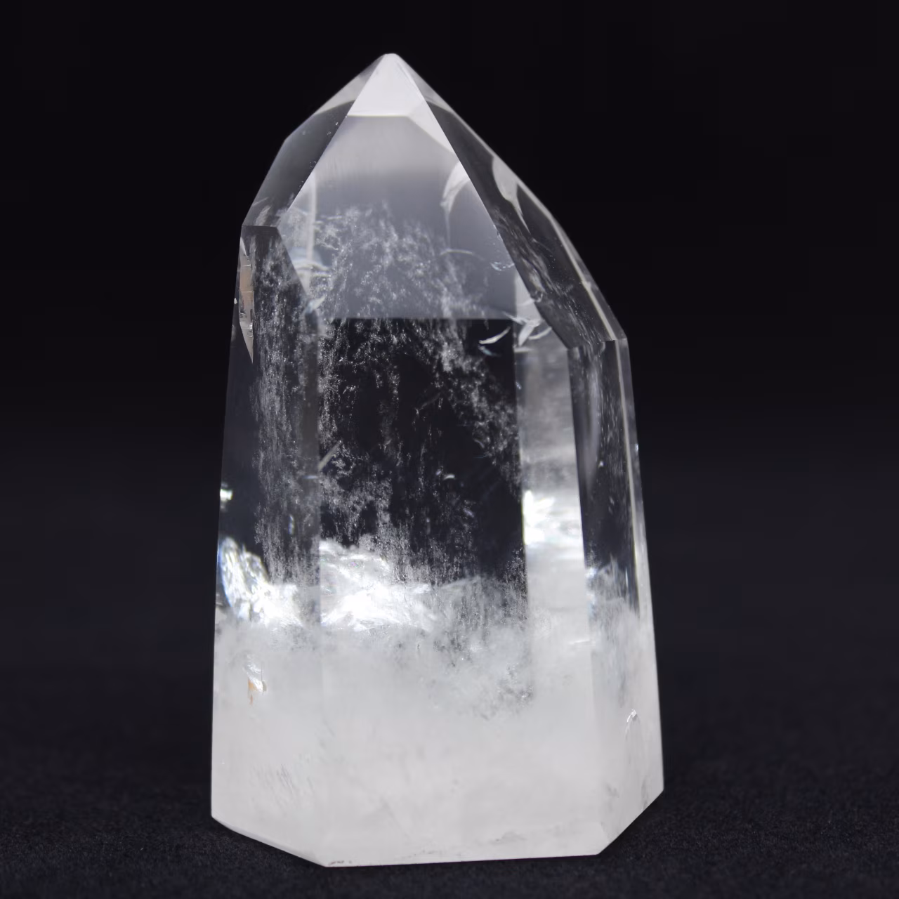 Prisma de cristal de roca ornamental