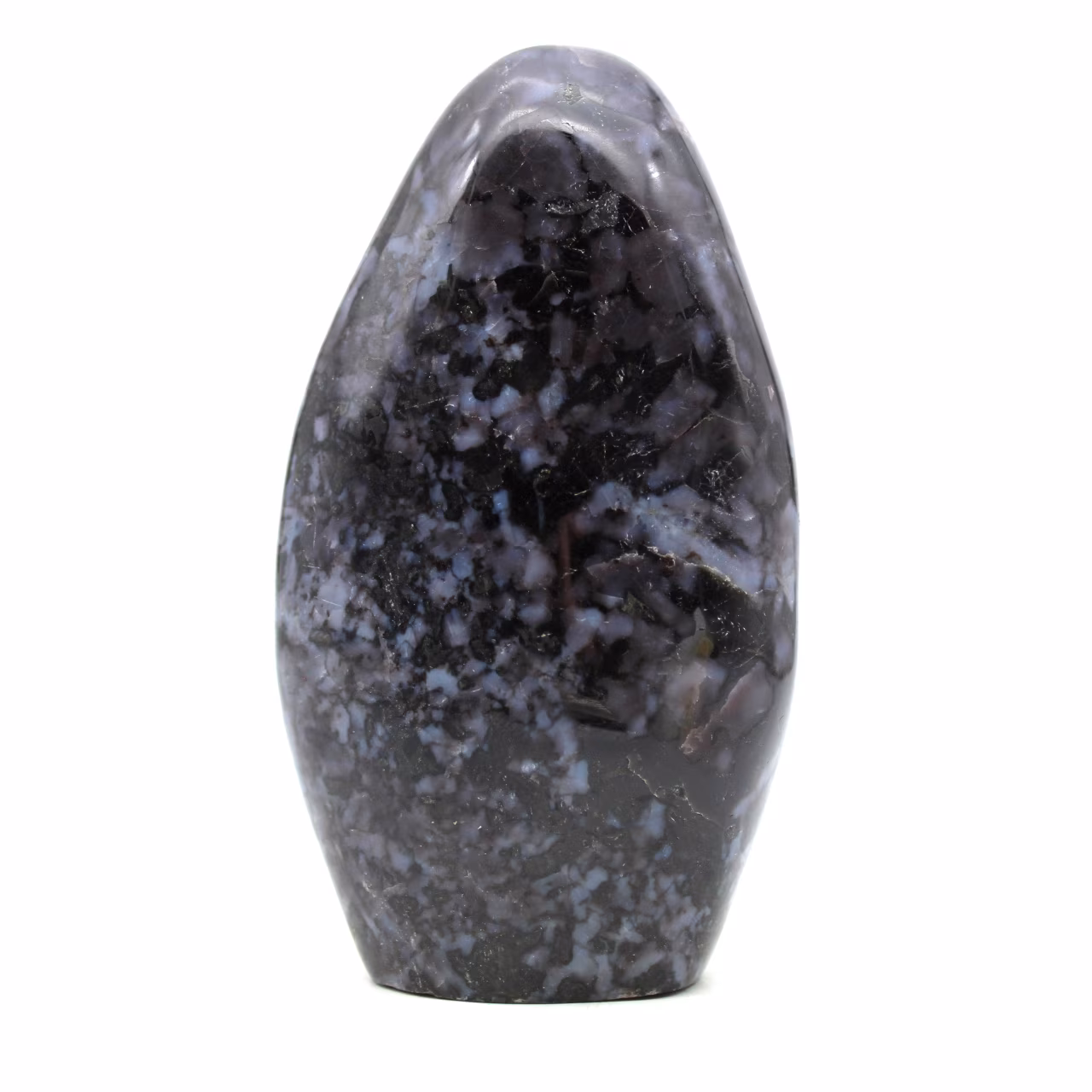 Forma libre pulida en indigo gabbro