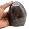 Piedra de cuarzo ahumado pulido - 4
