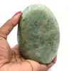 Piedra de feldespato verde pulida - 0