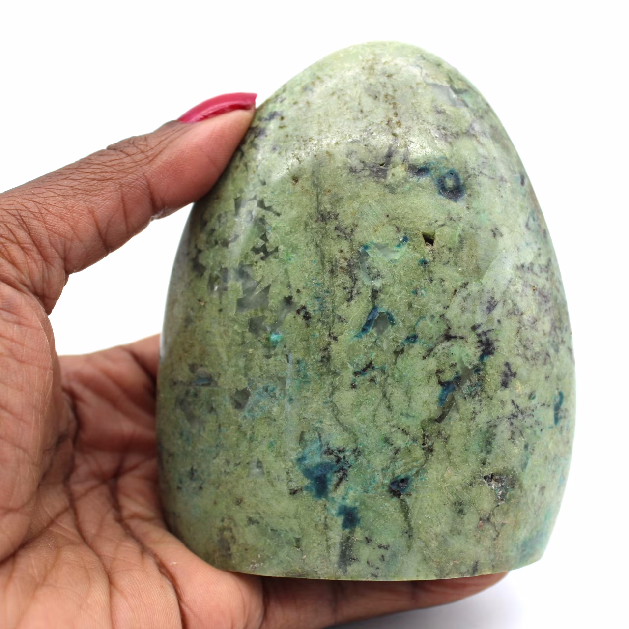 Feldespato verde natural coleccionable