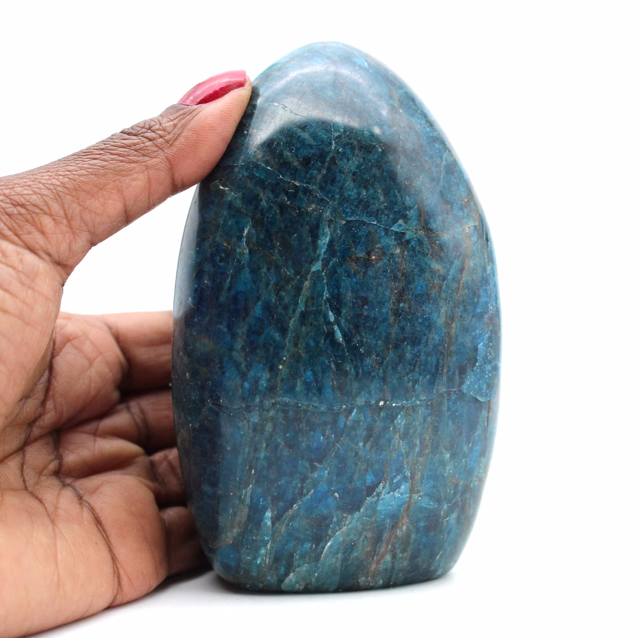 Piedra pulida de apatito