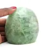 Forma libre pulida de fluorita verde - 0