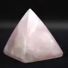 Pirámide de cuarzo rosa - 1