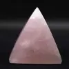 Pirámide de cuarzo rosa - 4