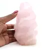 Llama de cuarzo rosa - 0