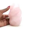 Llama de cuarzo rosa - 0