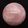 Esfera de cuarzo rosa - 0