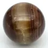 Esfera de calcita marrón - 0
