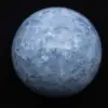 Esfera de calcita azul - 0