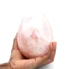 Huevo mineral de cuarzo rosa - 0