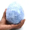 Huevo mineral calcita azul - 0