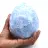 Huevo mineral calcita azul