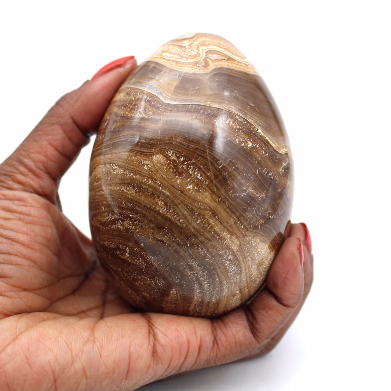 Huevo mineral de jaspe