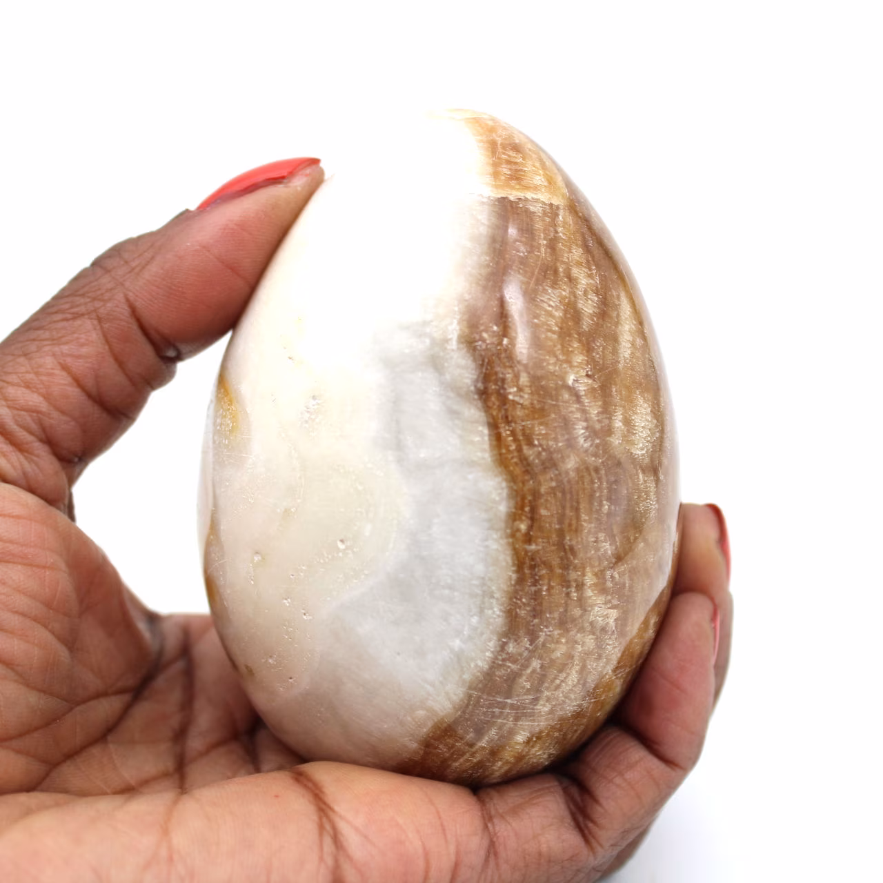 Huevo mineral de ágata