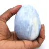 Huevo mineral calcita azul - 0
