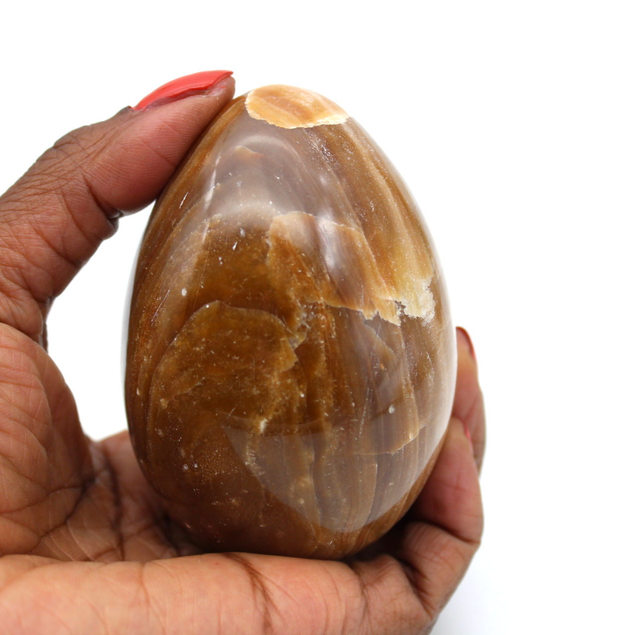 Huevo mineral de ágata