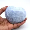 Corazón de calcita azul - 0