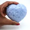 Corazón de calcita azul - 0