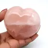 Corazón de cuarzo rosa - 0