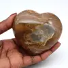 Corazón de calcita azul - 12