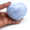 Corazón de calcita azul - 0
